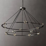Éclatant 2-Tier Round Chandelier 60
