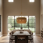 Chandelier Tissot S - Antique Brass Finish
