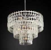 Marignans Tiered Round K9 Crystal Chandelier Light