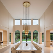 Aquitaines Round Chandeliers 24