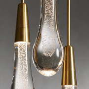SOLITAIRE LINEAR CHANDELIER 37'' 50'' 70'' 87