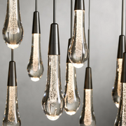 SOLITAIRE LINEAR CHANDELIER 37'' 50'' 70'' 87