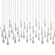 SOLITAIRE LINEAR CHANDELIER 37'' 50'' 70'' 87