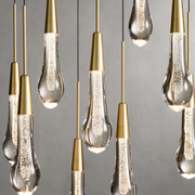 SOLITAIRE LINEAR CHANDELIER 37'' 50'' 70'' 87