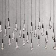 SOLITAIRE LINEAR CHANDELIER 37'' 50'' 70'' 87