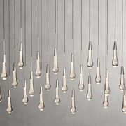 SOLITAIRE LINEAR CHANDELIER 37'' 50'' 70'' 87