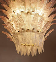 Treviso Pink Glass Chandelier 30