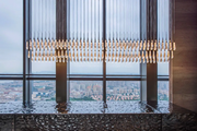 SOLITAIRE LINEAR CHANDELIER 37'' 50'' 70'' 87