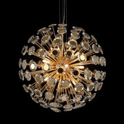 Spherical 18-Light Crystal Chandelier