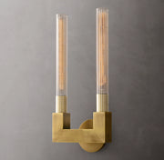 Cannele Double Head Candlestick Wall Sconce , Wall Lamps