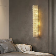 Halo Clear Crystal Beads Wall Sconce 36