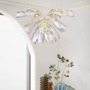 Glass Lotus Chandelier