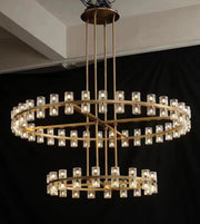 Arcachones Led Round Two-tier Chandelier 48