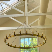 Vintage Filament Round chandelier 63