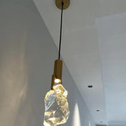 Modern Amorphous Crystal Pendant Light