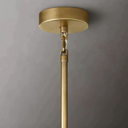 Chiaray Smoke Glass Tiered Round Chandelier 37