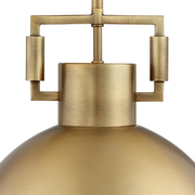Machinists Metal Cloche Pendant