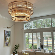 Modern San Marco Round Luxury Chandelier Light 48″/60