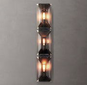 Harlow Crystal Triple Wall Sconce H 32