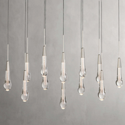 SOLITAIRE LINEAR CHANDELIER 37'' 50'' 70'' 87
