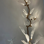 Creative Bionic Resin Leaves Chandelier for Living Room/Dining Room/Staircase