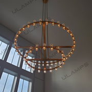 Arcachones Led Round Two-tier Chandelier 48
