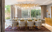 Kala Gold Branch Crystal Chandelier