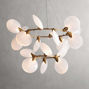 Lyla 2-Tiered Halo Chandelier