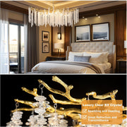 Modern Crystal Chandelier: 47.2