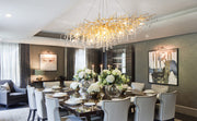 Kala Gold Branch Crystal Chandelier