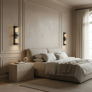 Savile Rectangular Linear Sconce, Bedroom Wall Sconces