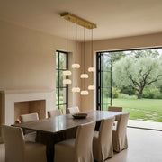 Adelly 8 Light Rectangular LED Chanderlier