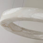 Alabaster Ring Chandelier