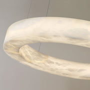 Alabaster Ring Chandelier