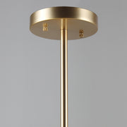 Metal Releaf Horizontal Globe Branching Bubble Chandelier