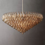 Chiaray Glass Multi-Tier Round Chandelier 47