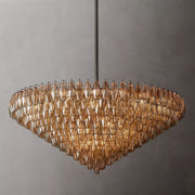 Chiaray Glass Multi-Tier Round Chandelier 61