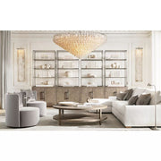 Chiara Clear Glass Tiered Round Chandelier 37