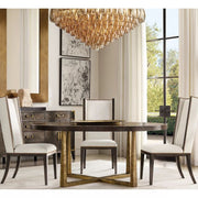 Chiaray Smoke Glass Tiered Round Chandelier 37