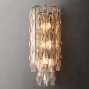 Chiara Smoke/Clear Sconce 20
