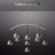 Hemispheres Linear Chandelier 54