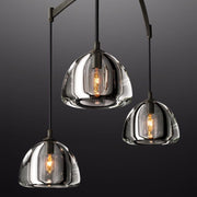 Hemispheres Linear Chandelier 54