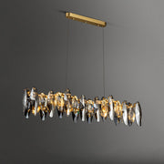Flor Linear Chandelier for Dining Room