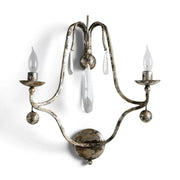 Kalie Crystal 2 Lights Wall Sconce
