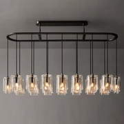 Lacour Clear Glass Round Chandelier 72