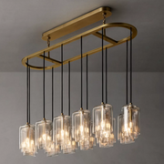 Lacour Clear Glass Round Chandelier 72