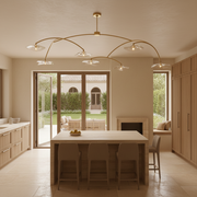 Lily Clear Glass Round Chandelier 54