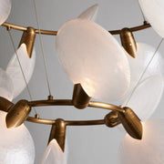Lyla 2-Tiered Halo Chandelier