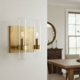 Ravelle Double Sconce Stairwell Wall Sconce
