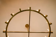 Canneles Linear Candlestick Round Chandelier Light 60